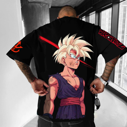 Unisex Anime Inspired Graphic Streetwear Vintage T-shirt-AnimeClothe