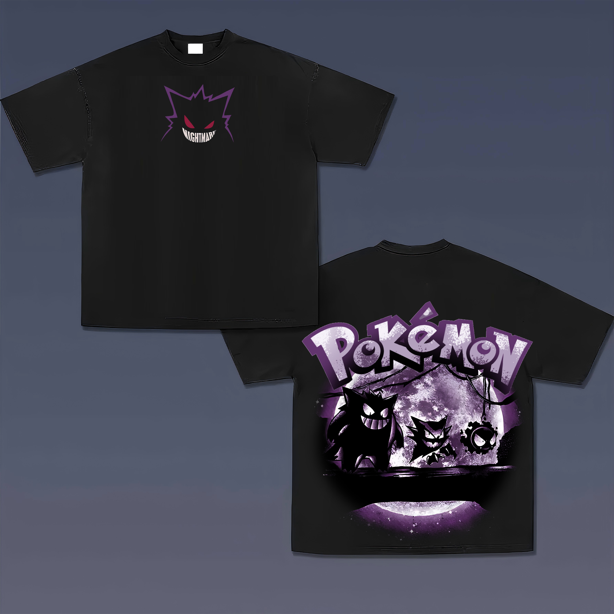 Unisex Anime Inspired Vintage T-Shirt-AnimeClothe