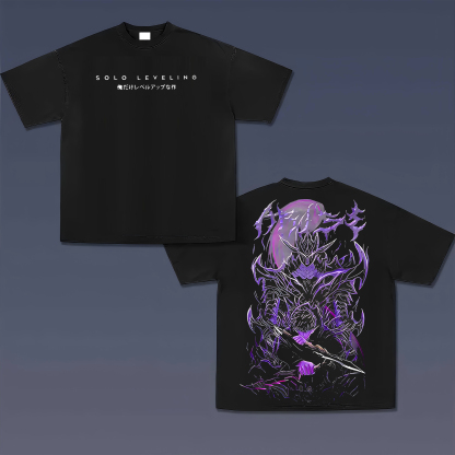 Unisex Anime Inspired Vintage T-Shirt-AnimeClothe