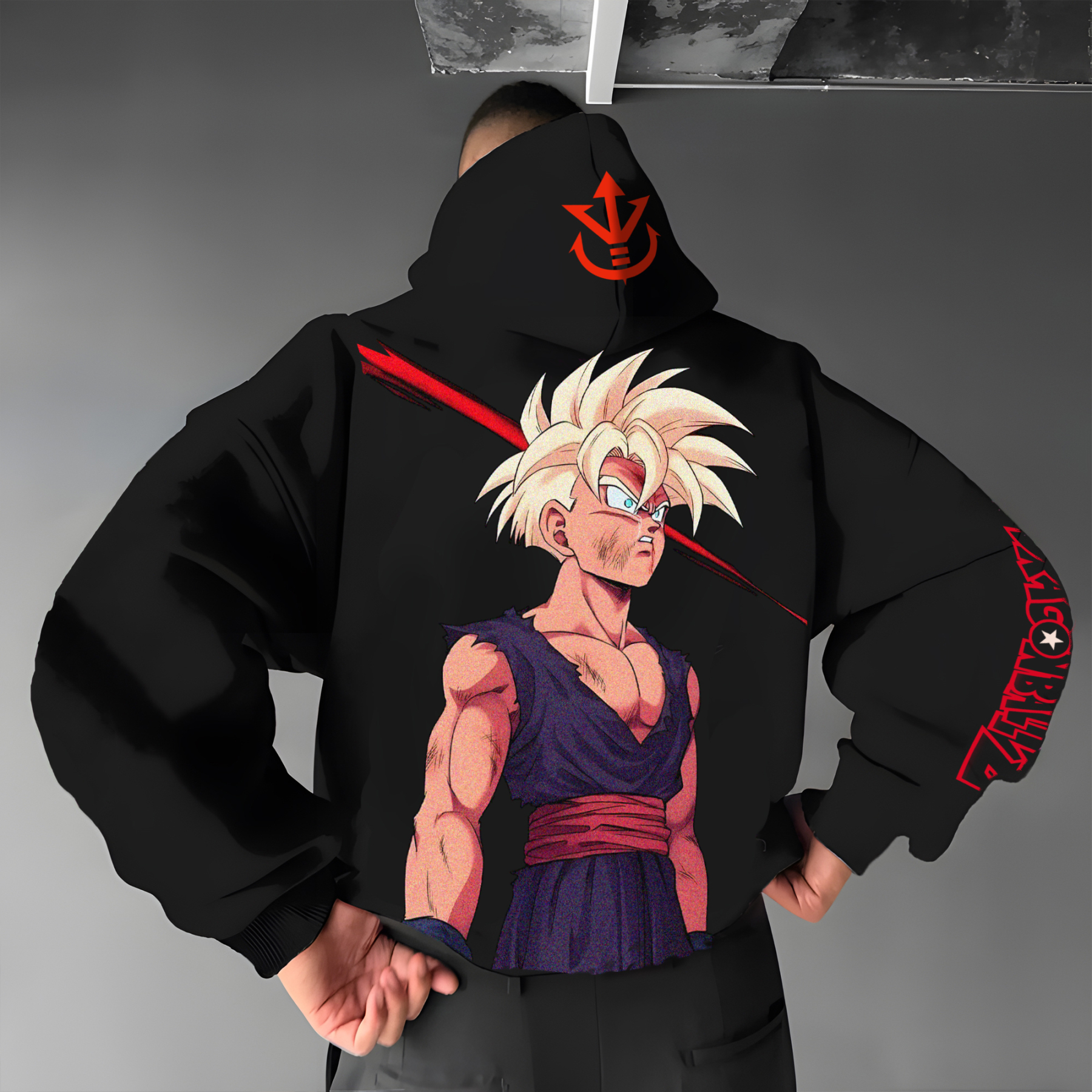 Unisex Anime Graphic Streetwear Vintage Hoodie