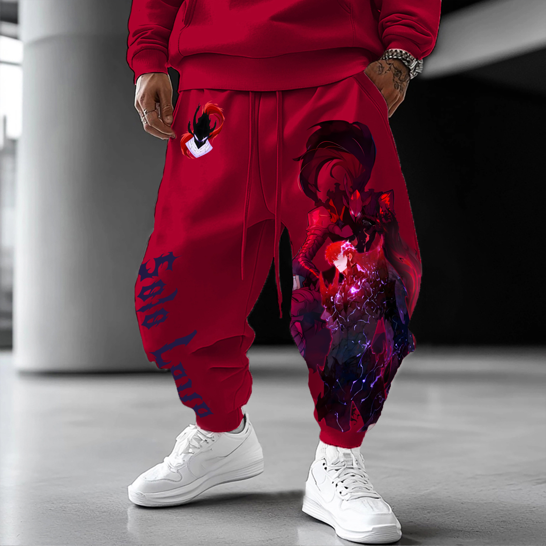 Unisex “Solo Leveling” Casual Anime Streetwear Pants