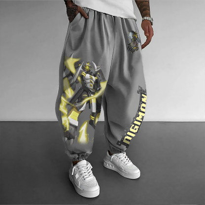 Unisex  “Digimon” Casual Anime Streetwear Pants