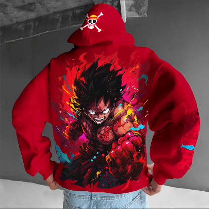 Unisex Vintage Hoodie丨One Piece