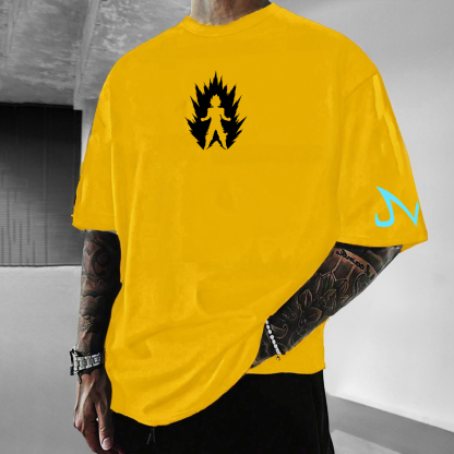 Unisex Anime Inspired Vintage T-Shirt丨-AnimeClothe