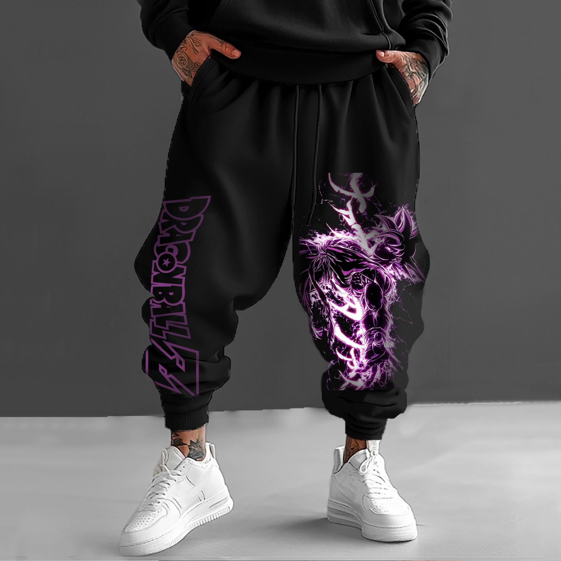 Unisex Casual Anime Streetwear Pants
