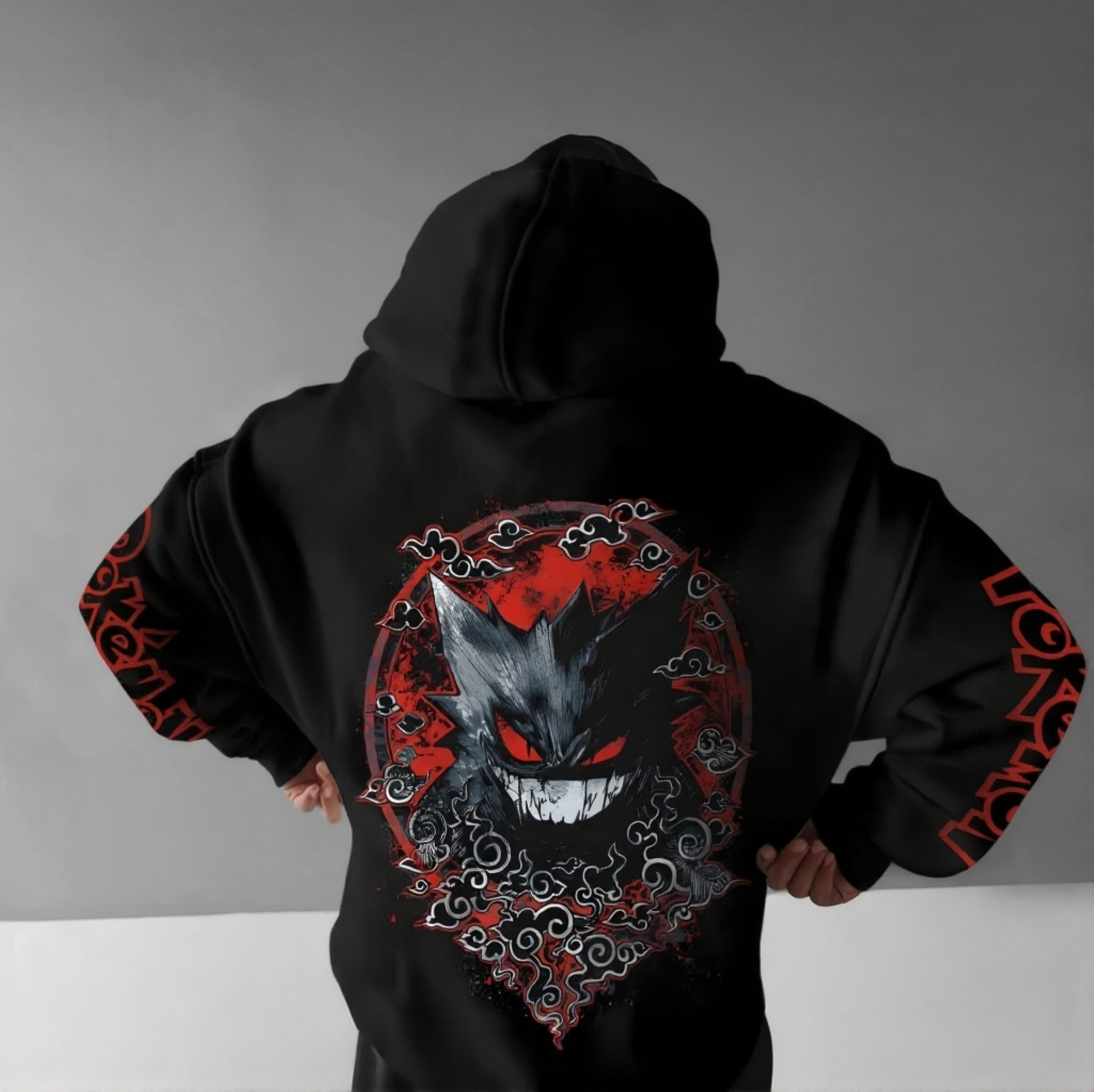 Pokémon Unisex Anime Gengar Hoodie
