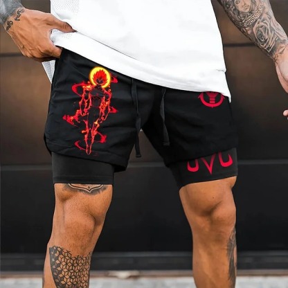 Unisex Casual Anime Streetwear Shorts