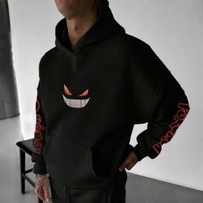 Pokémon Unisex Anime Gengar Hoodie