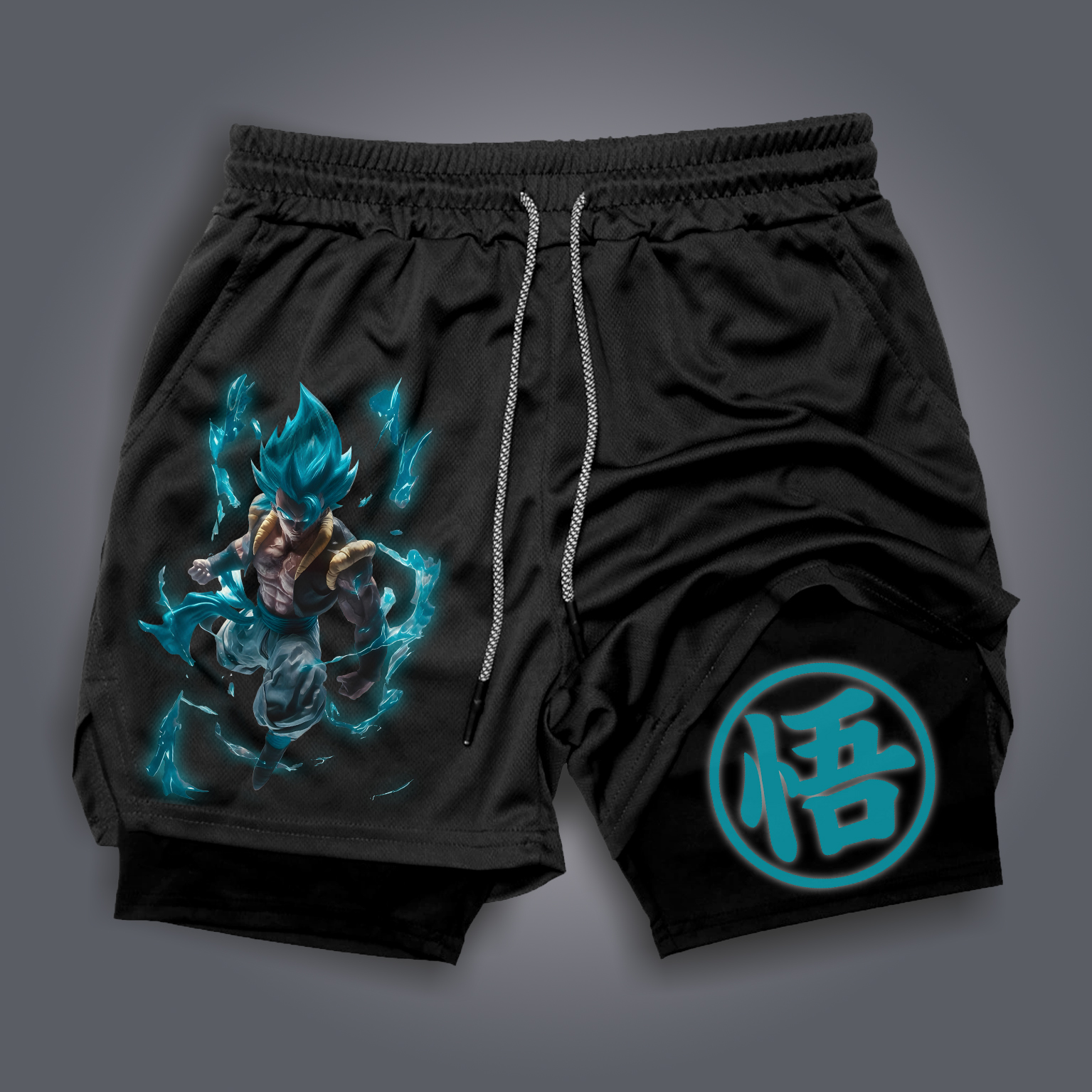 Unisex Casual Anime Streetwear Shorts-AnimeClothe