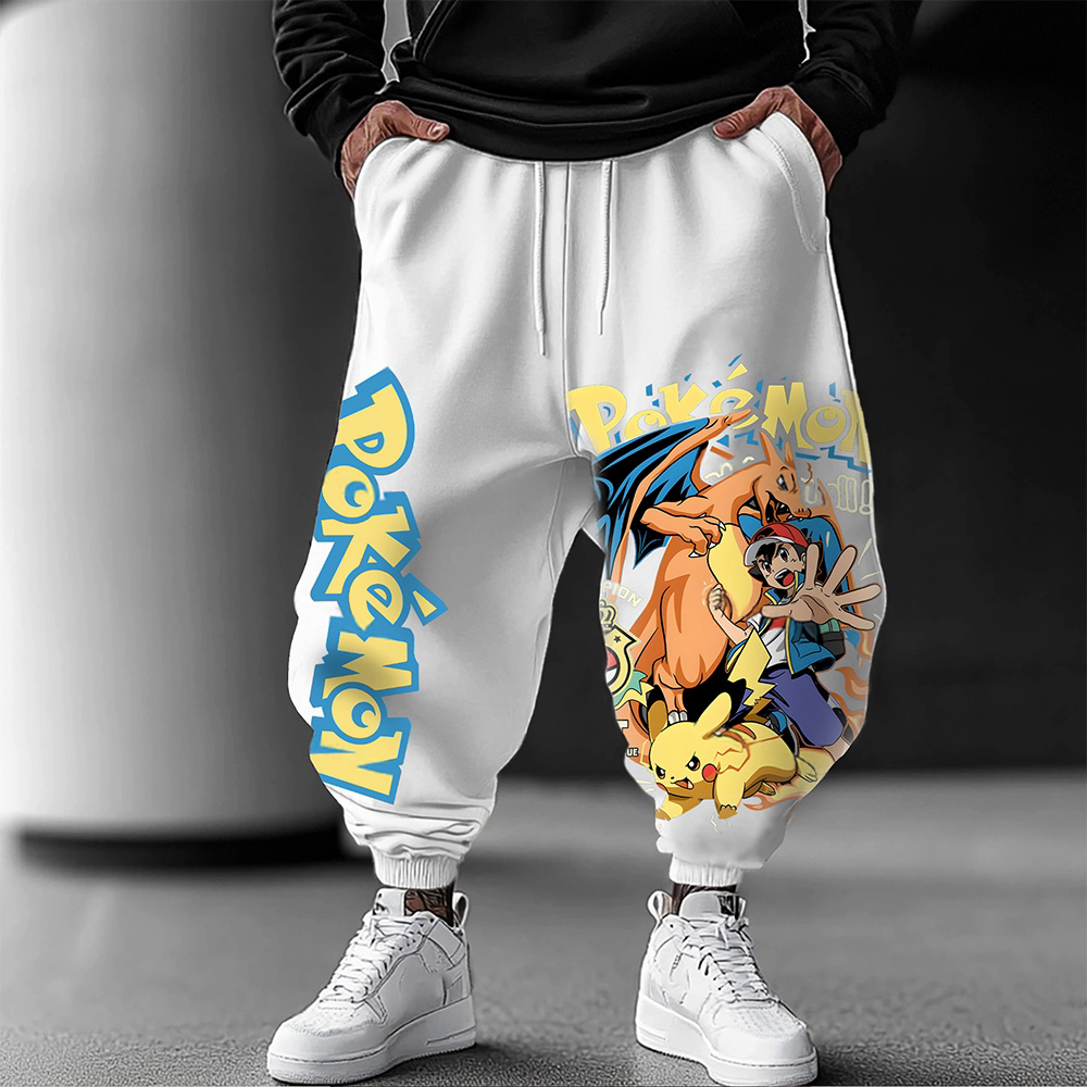 Unisex Casual Anime Streetwear Pants