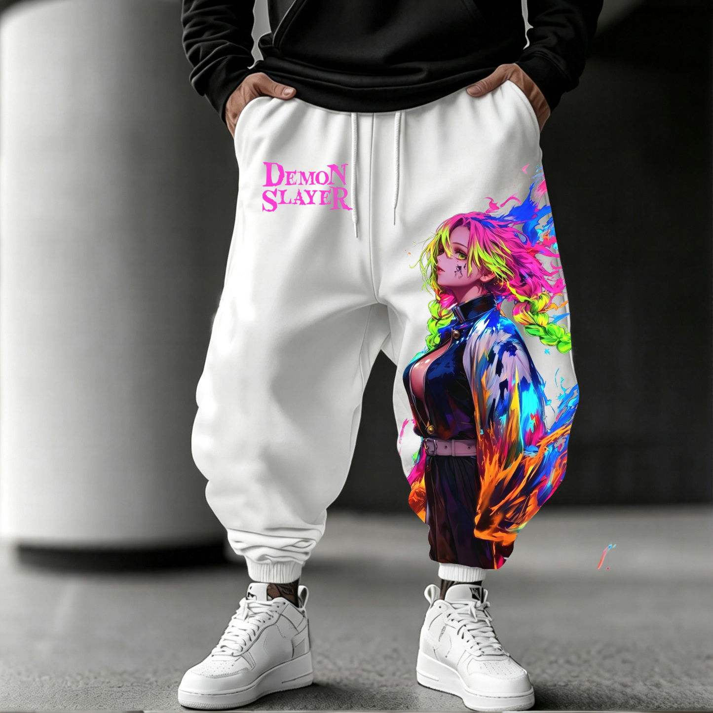 Unisex ��Demon Slayer�� Casual Anime Streetwear Pants