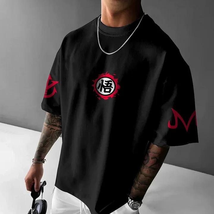 Unisex Anime Inspired Vintage T-Shirt