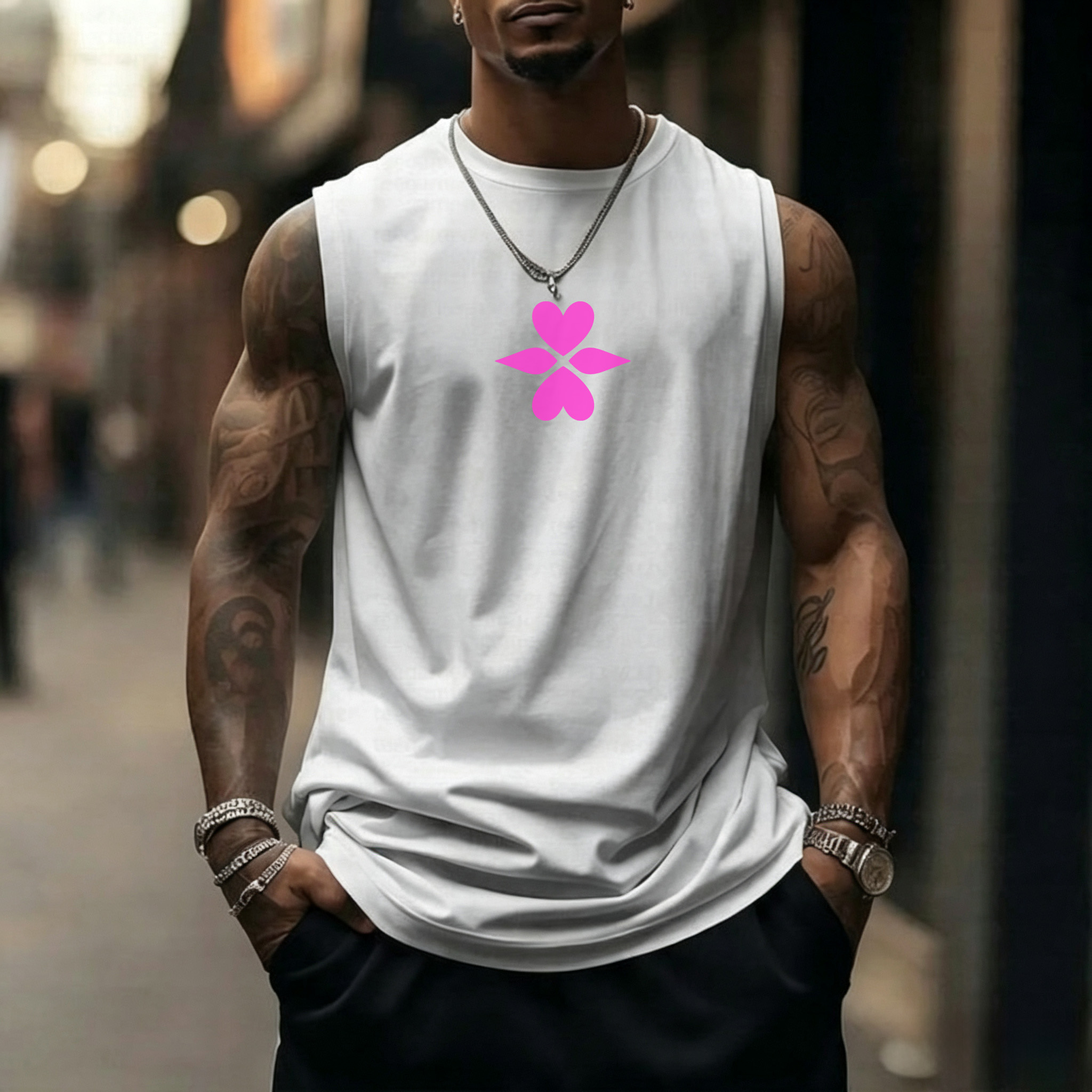 Unisex Demon Slayer Casual Anime  Tank Top