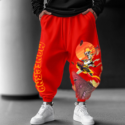 Unisex Casual Anime Streetwear Pants
