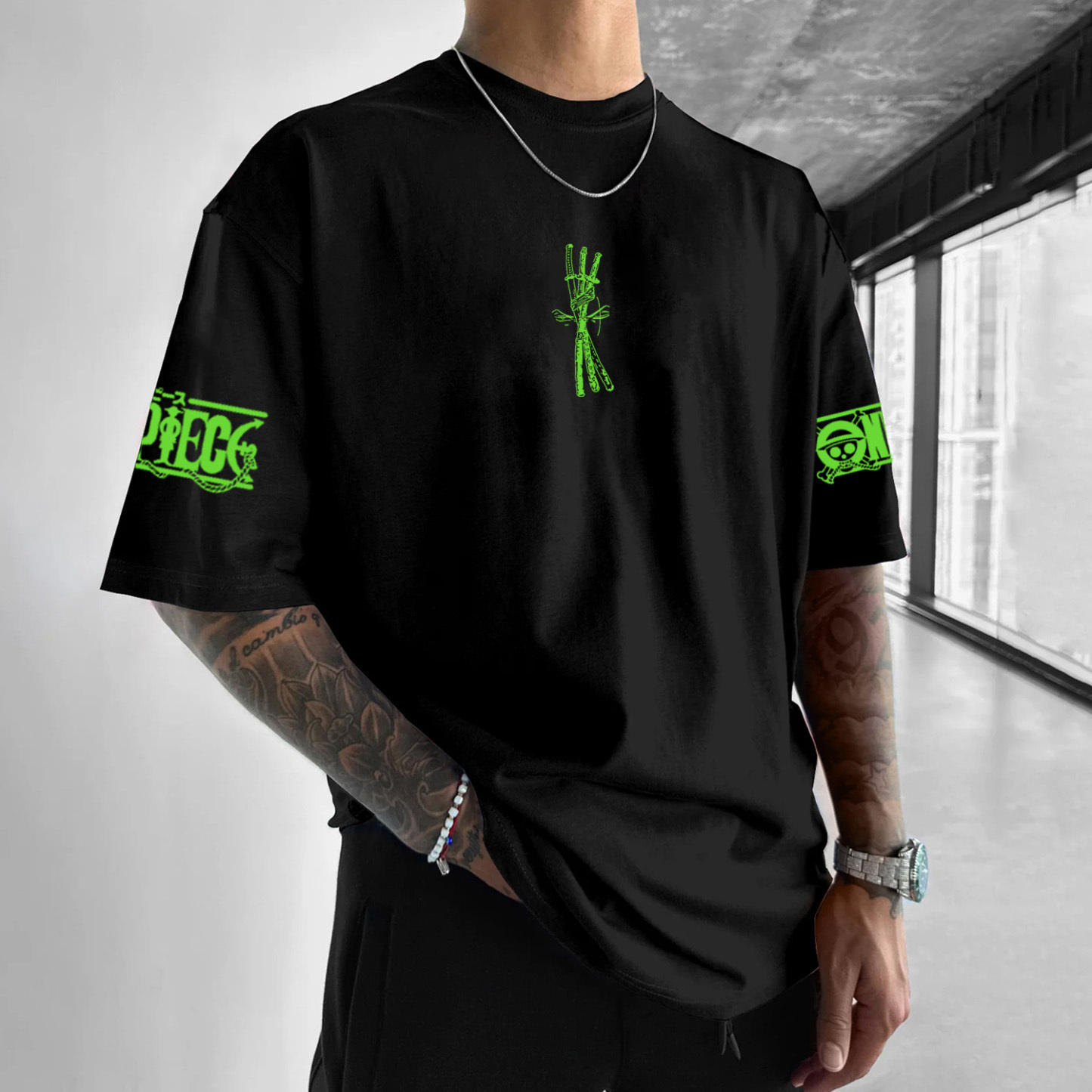 Unisex Anime Inspired Vintage T-Shirt丨