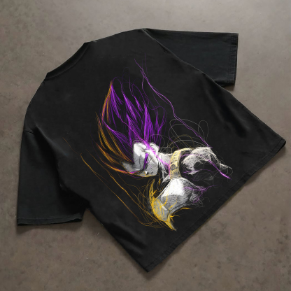 Unisex Anime Inspired Graphic Streetwear Vintage T-shirt