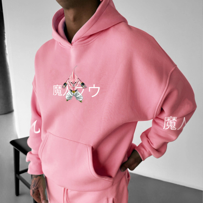 Unisex Anime Graphic Streetwear Vintage Hoodie-AnimeClothe