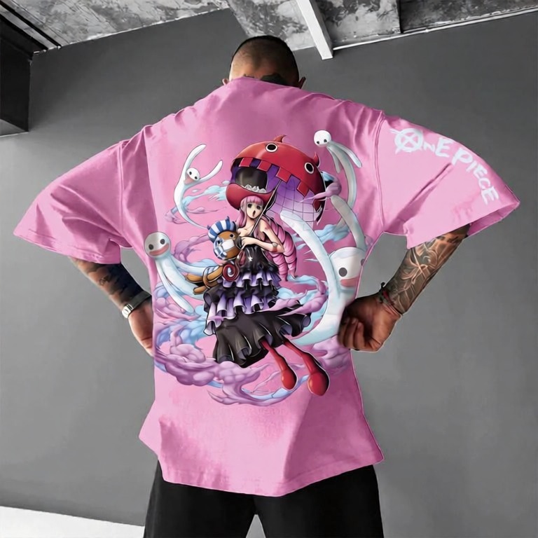 Unisex Anime Inspired Vintage T-Shirt