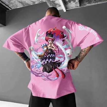 Unisex Anime Inspired Vintage T-Shirt