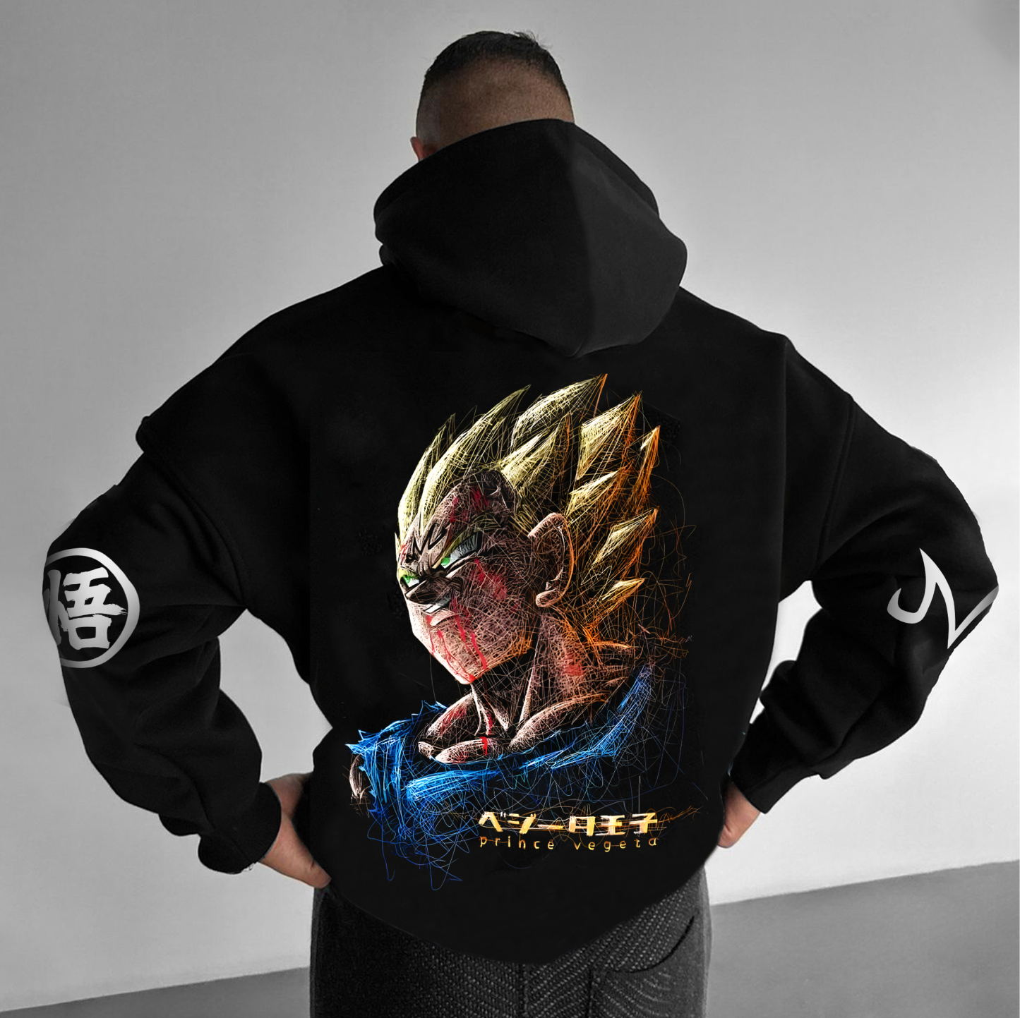 Unisex Anime Graphic Streetwear Vintage Hoodie