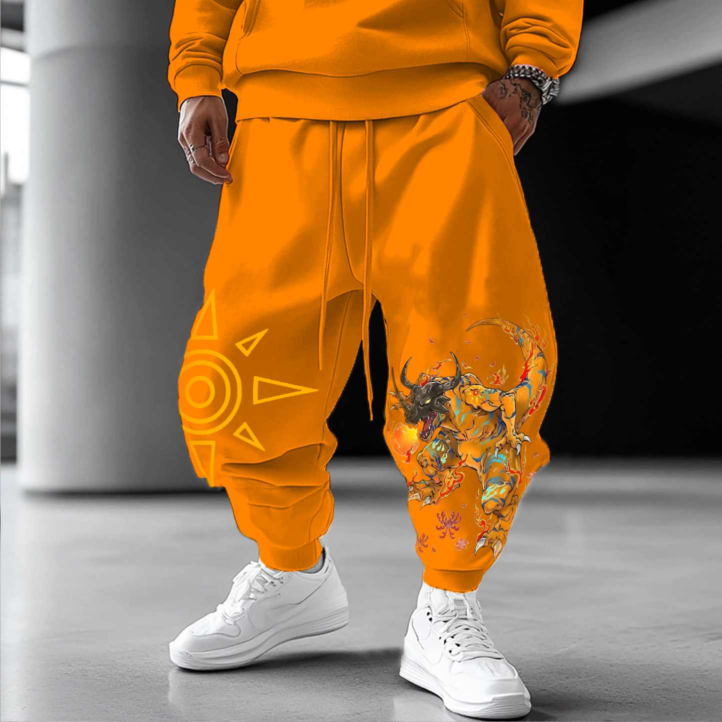 Unisex “Digimon” Casual Anime Streetwear Pants