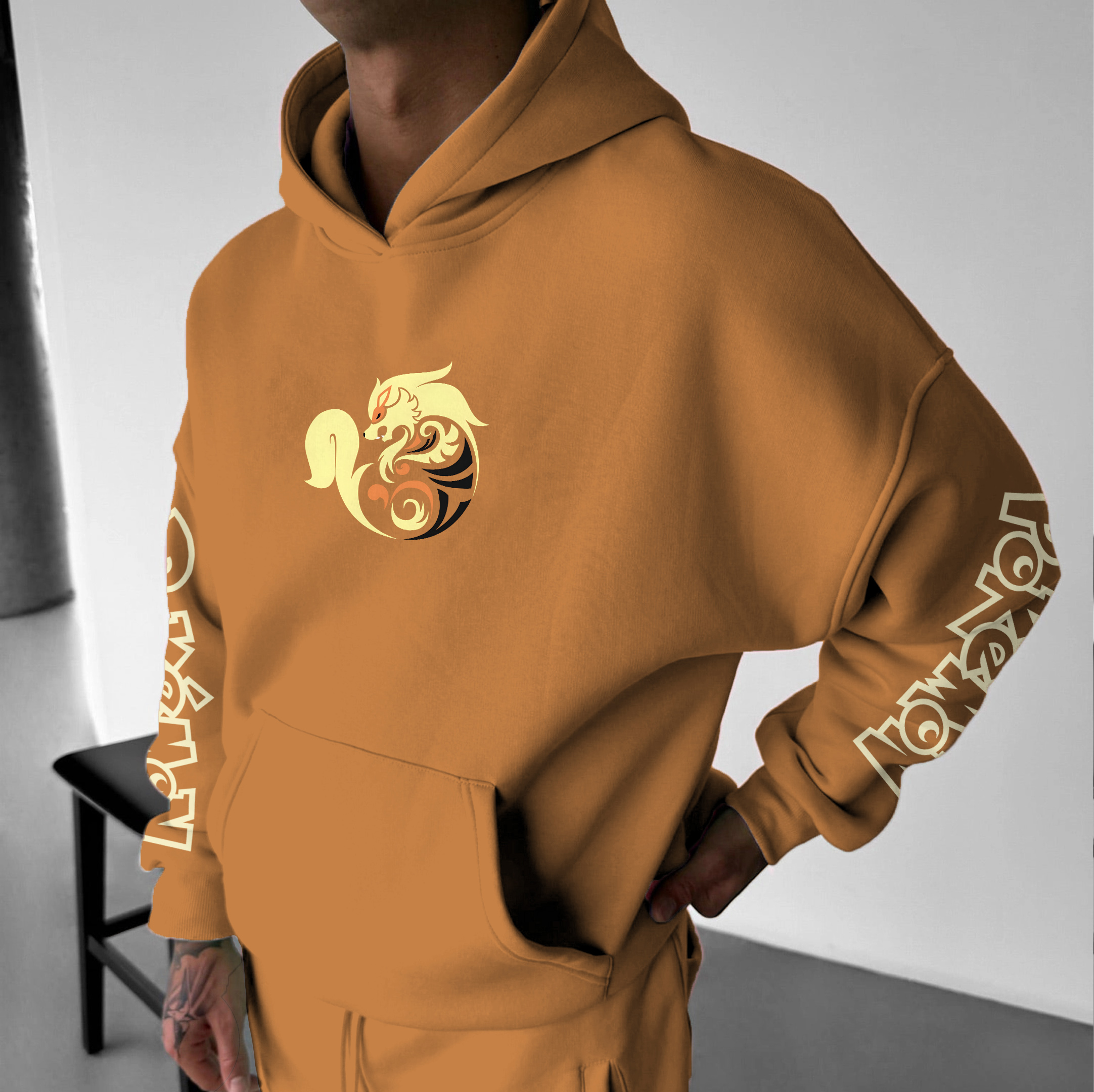 Unisex  Anime Graphic Streetwear Vintage Hoodie-AnimeClothe