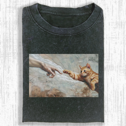 FUNNY CAT T-SHIRT-ComicClothe