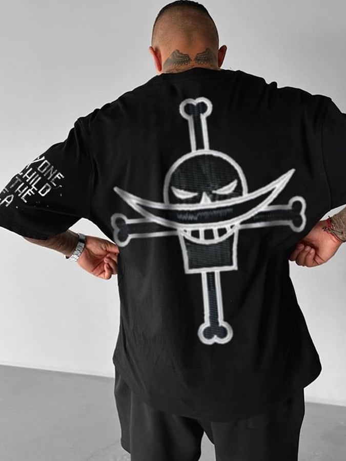 Unisex Anime Inspired Vintage T-Shirt