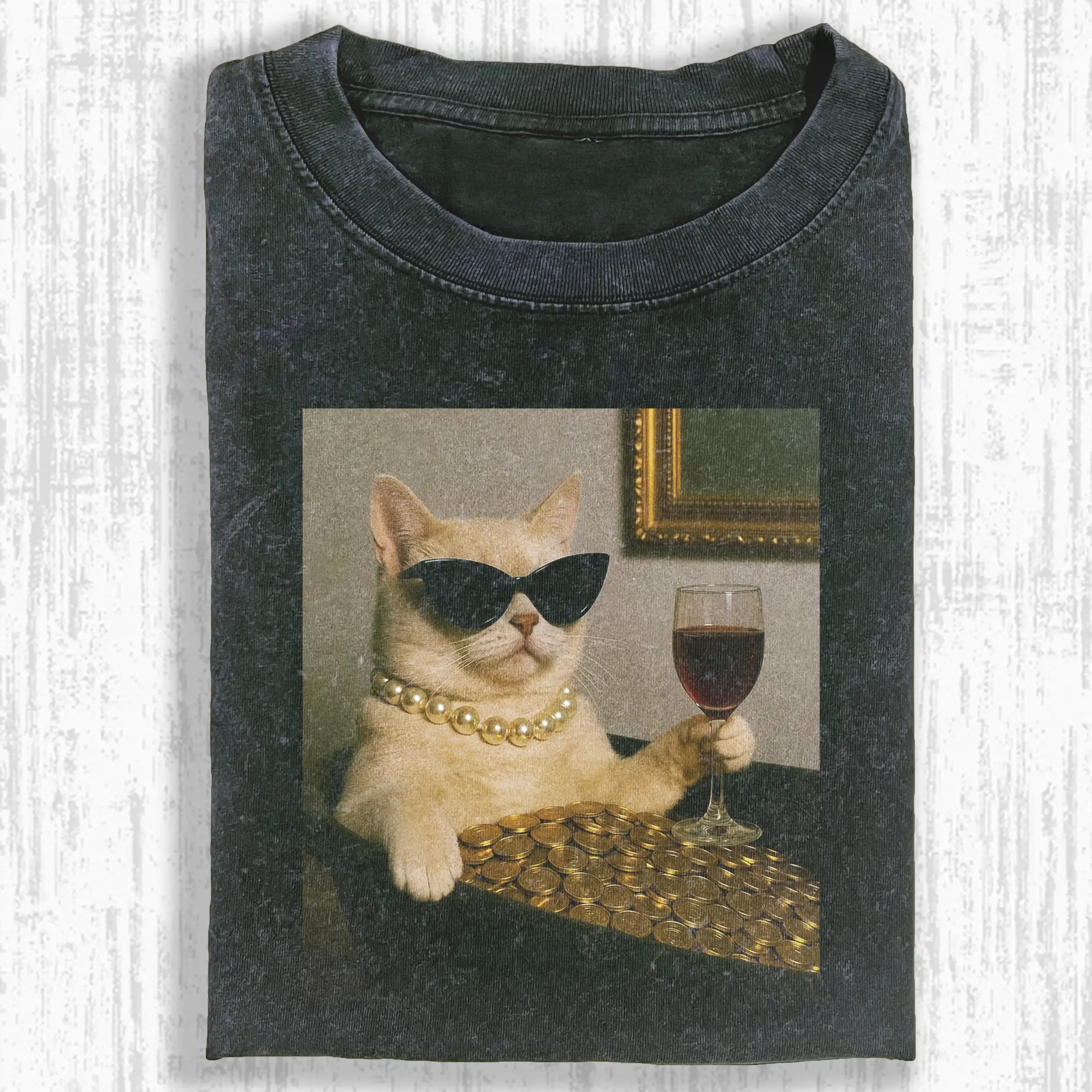 WACKY CAT  T-SHIRT-ComicClothe