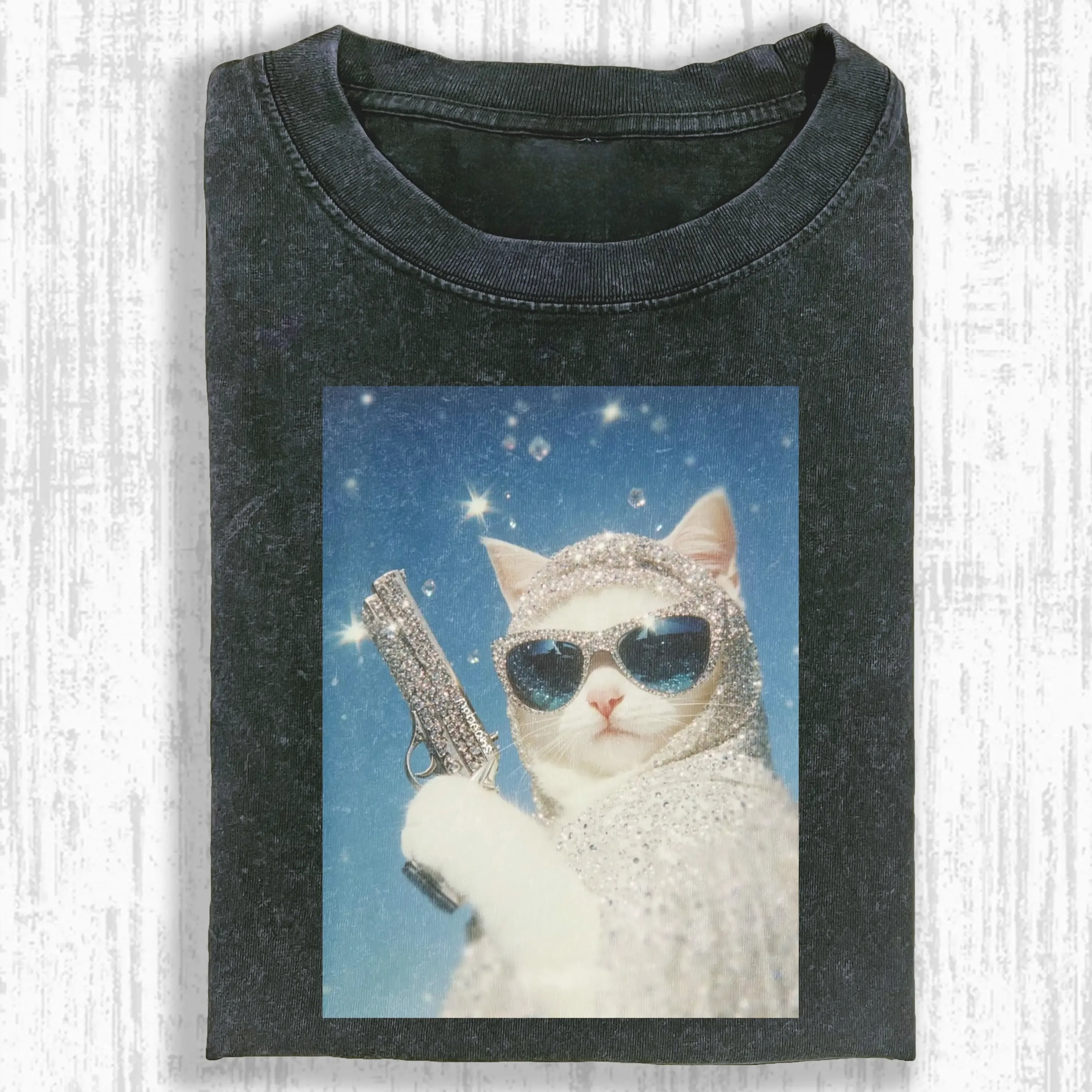WACKY CAT  T-SHIRT-ComicClothe