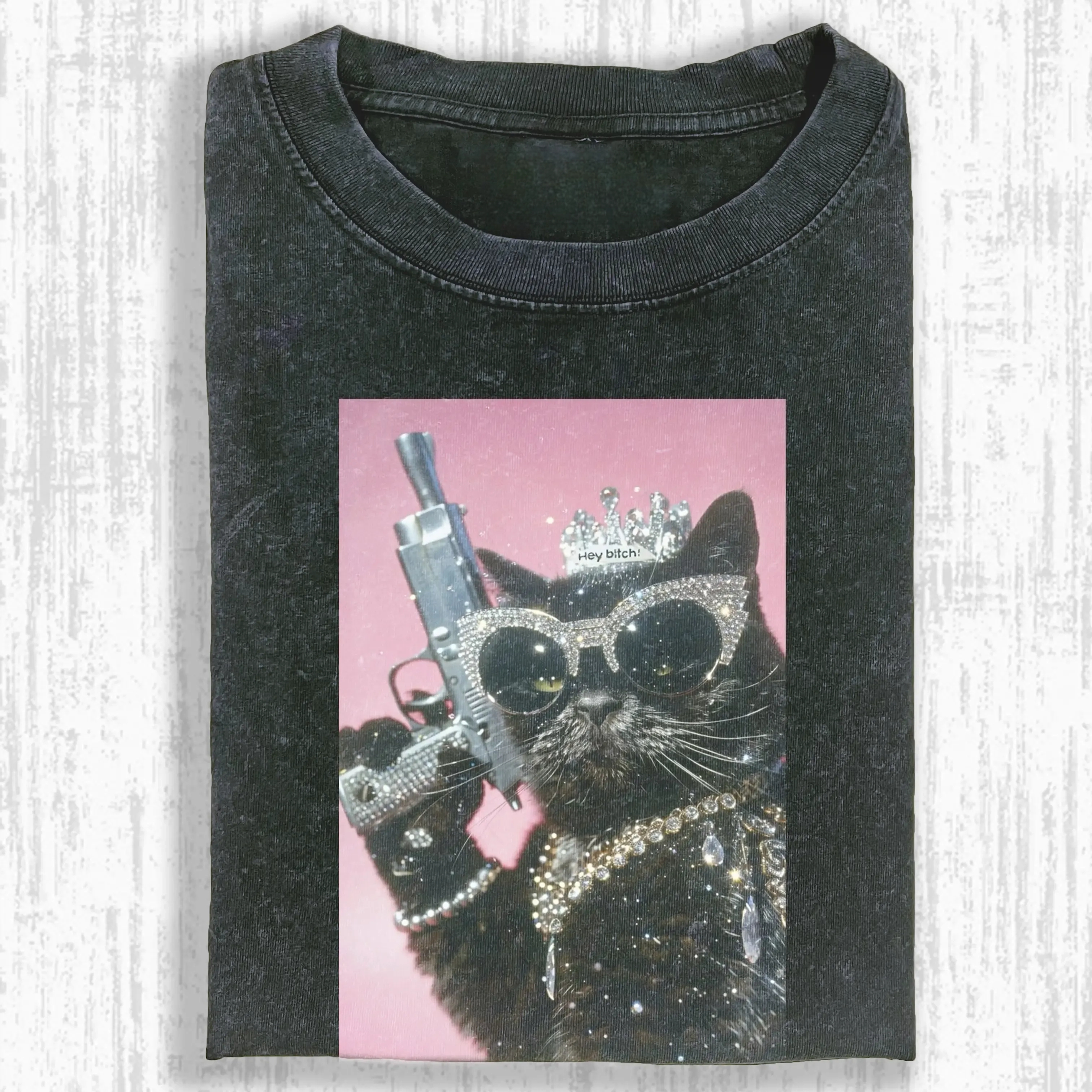 WACKY CAT  T-SHIRT-ComicClothe
