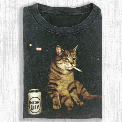 WACKY CAT  T-SHIRT-ComicClothe