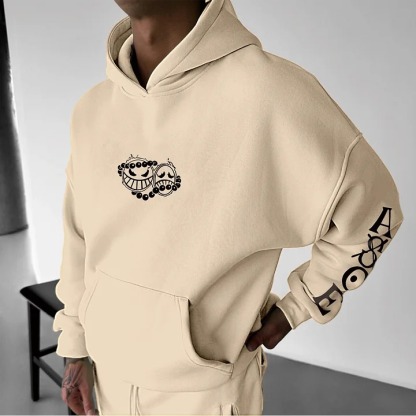 Unisex Anime Graphic Streetwear Vintage Hoodie