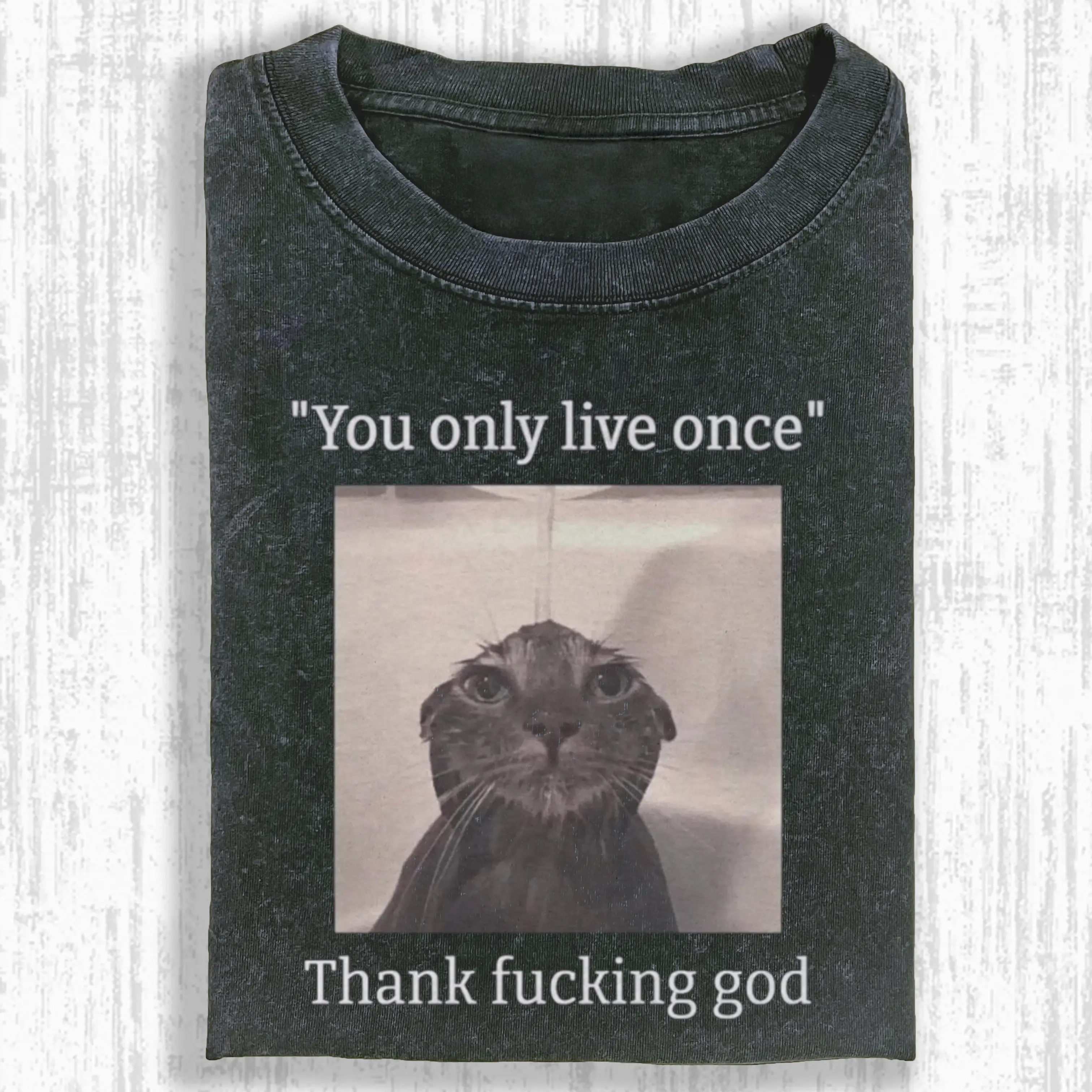 WACKY CAT  T-SHIRT-ComicClothe