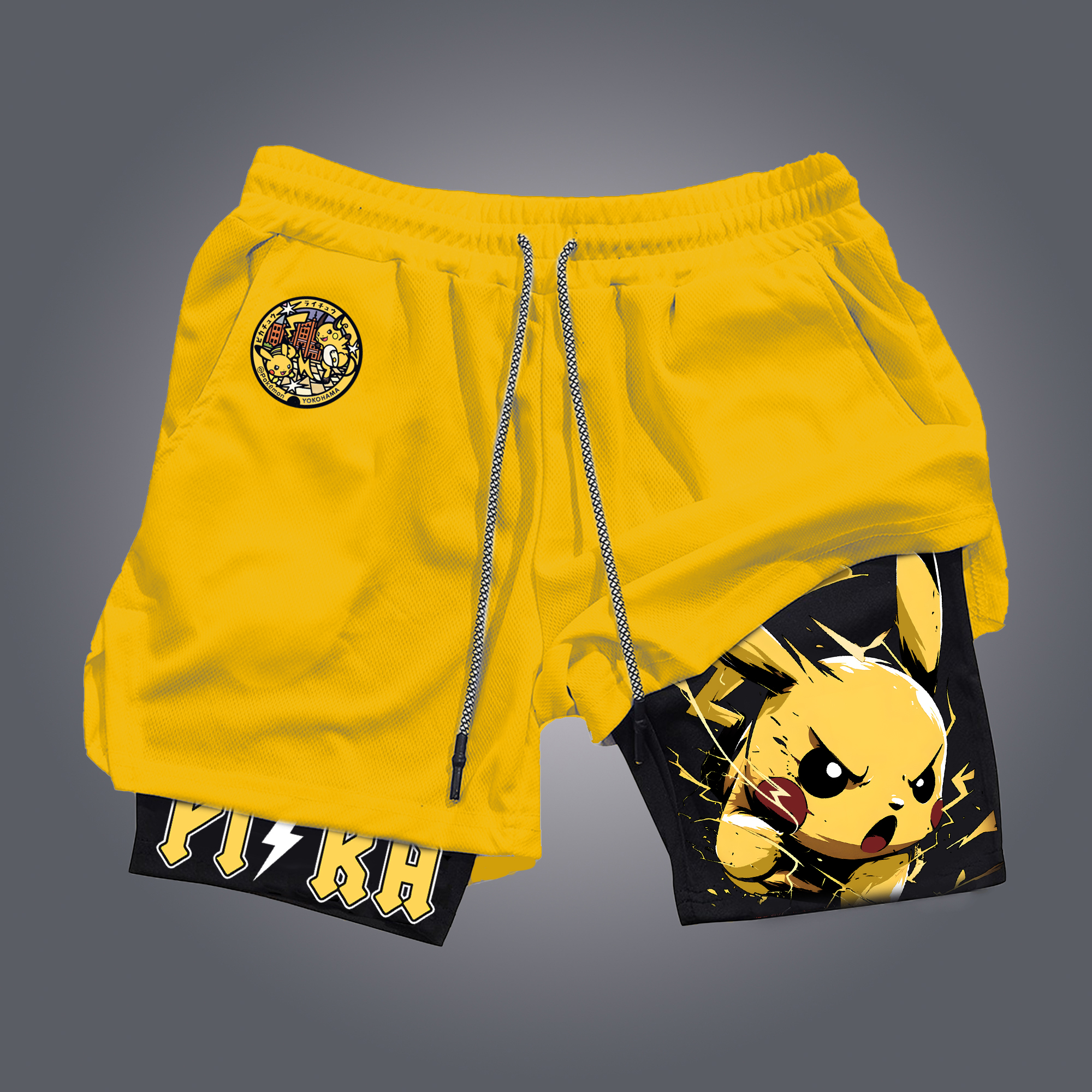 Unisex Casual Anime Streetwear Shorts-AnimeClothe