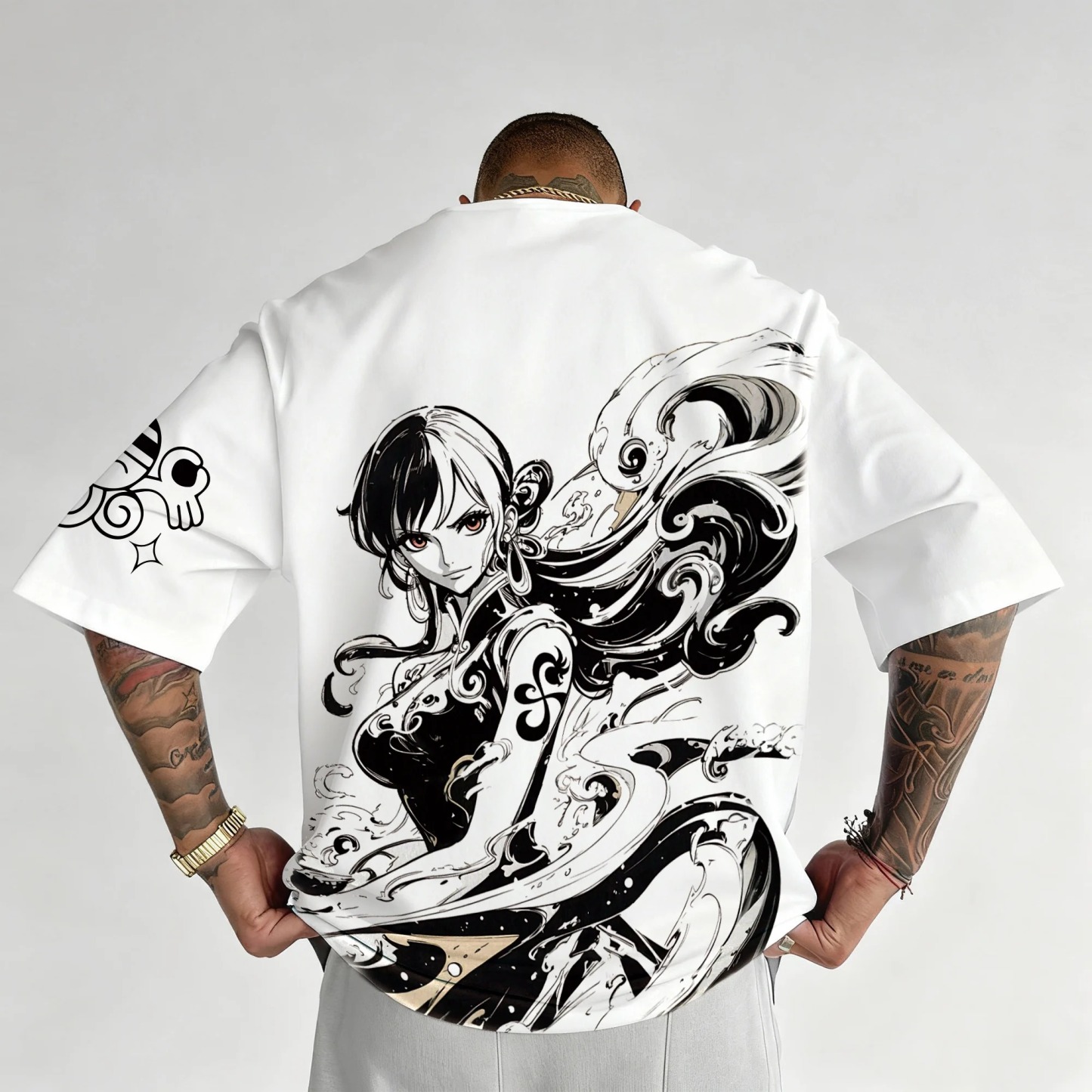 Unisex Anime Inspired Vintage T-Shirt