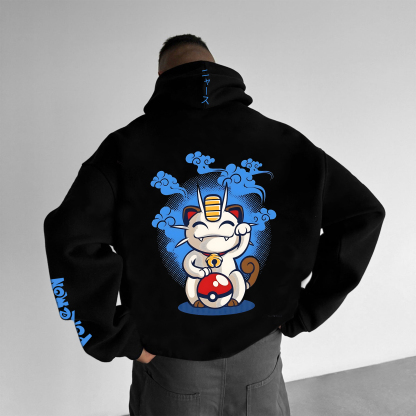 Unisex Anime Graphic Streetwear Vintage Hoodie-AnimeClothe