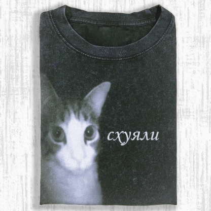 WACKY CAT  T-SHIRT-ComicClothe