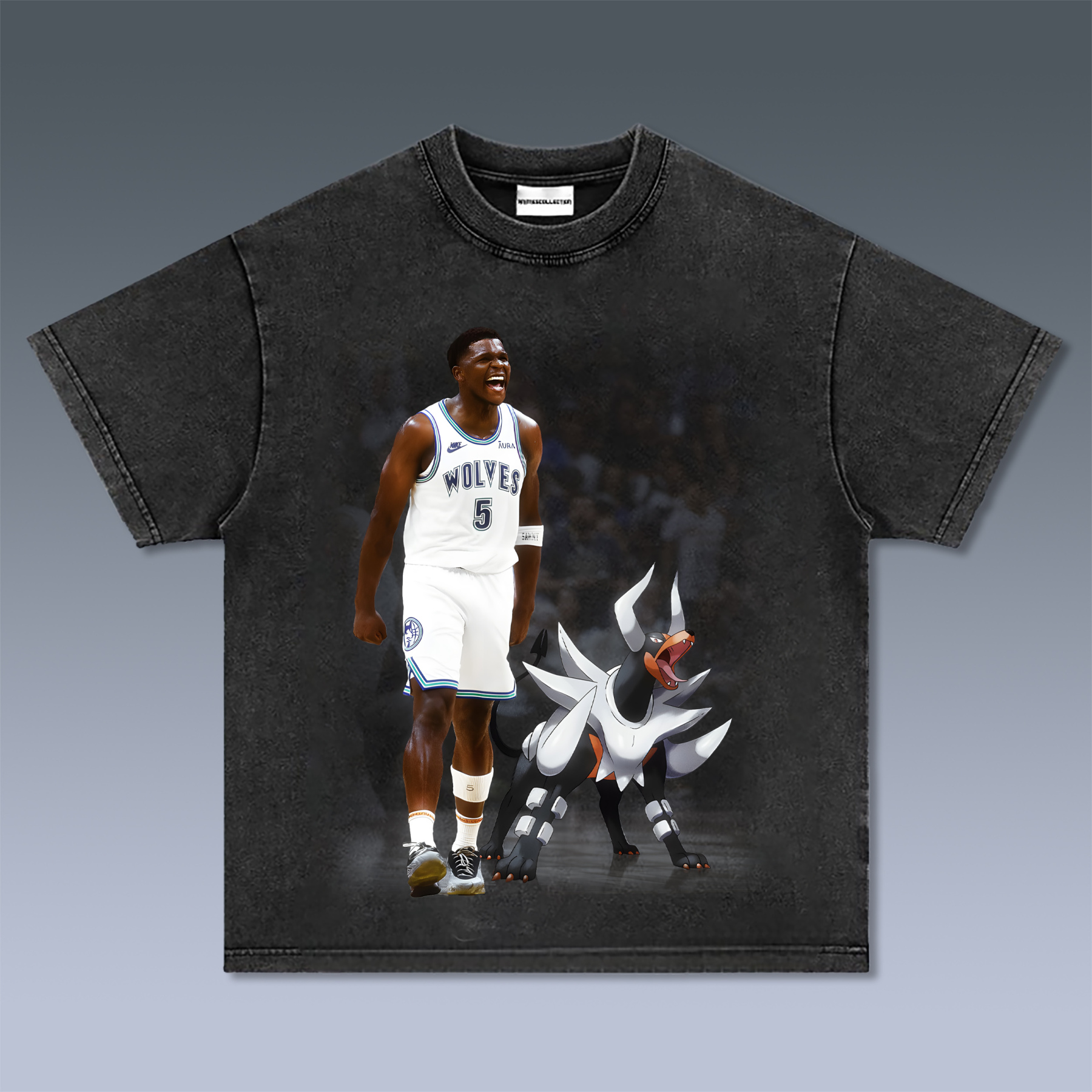 Unisex Vintage Tee丨 Anthony Edwards-AnimeClothe