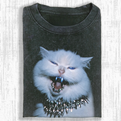 WACKY CAT  T-SHIRT-ComicClothe