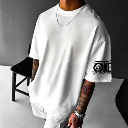 Unisex Anime Inspired Vintage T-Shirt丨