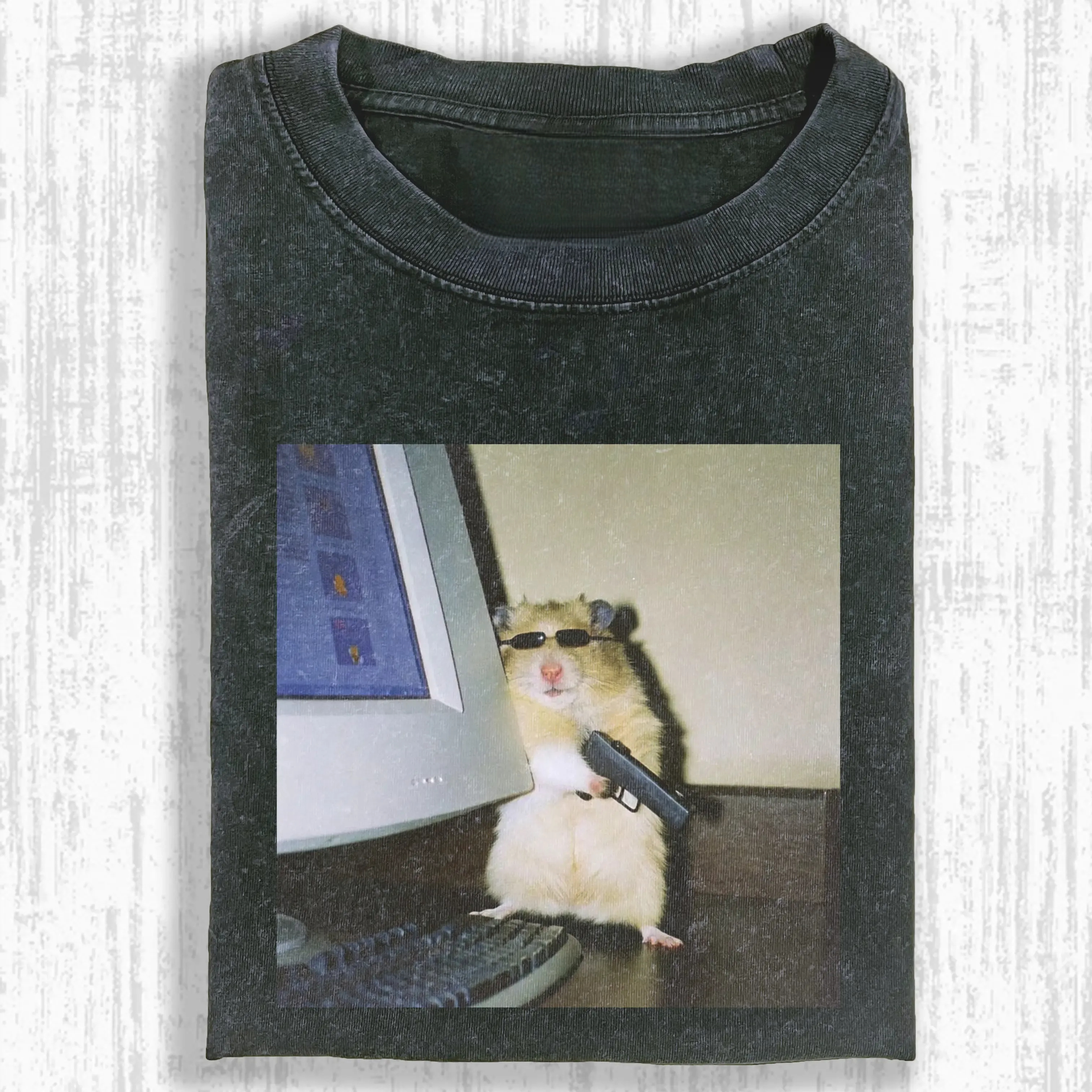 WACKY HAMSTER T-SHIRT-ComicClothe