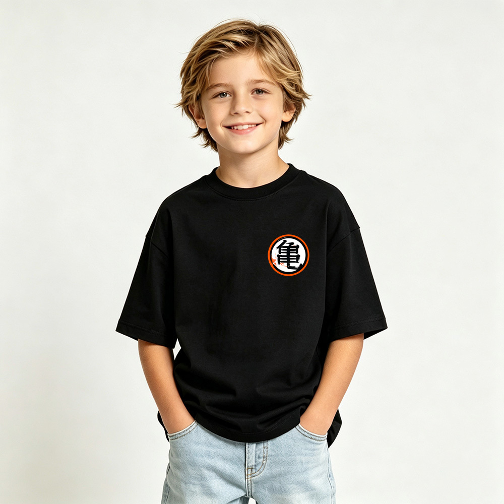 Dragon Ball Anime Graphic T-Shirt for Goku Kids Cartoon Print Cotton Tee