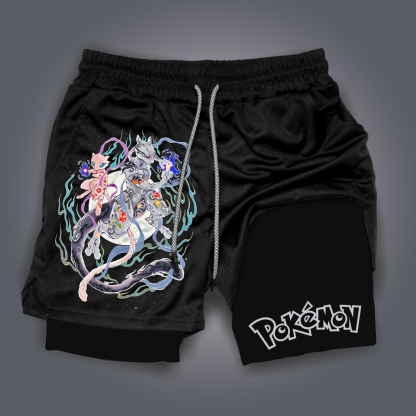 Unisex  “Pokémon” Casual Anime Streetwear Shorts