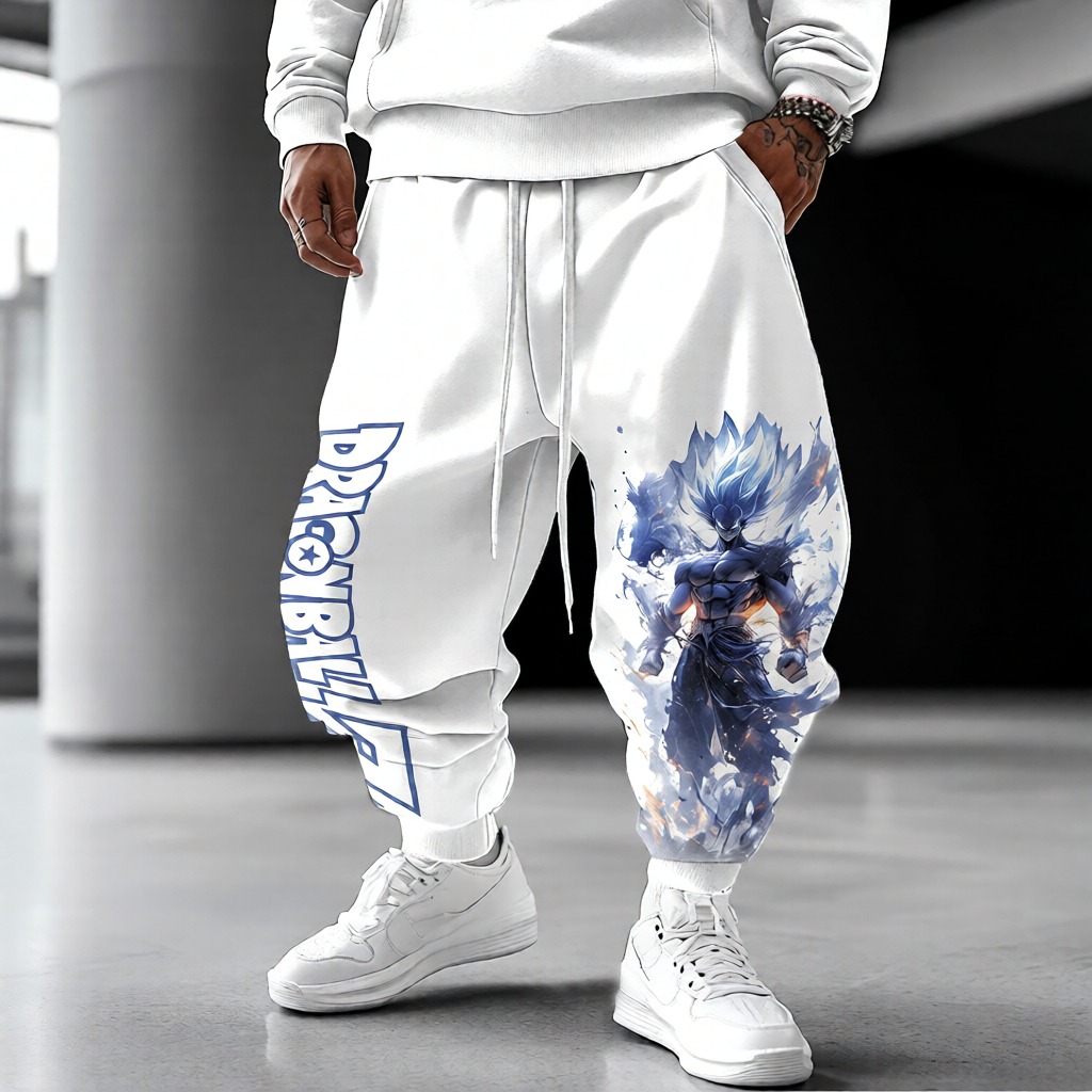 Unisex Casual Anime Streetwear Pants