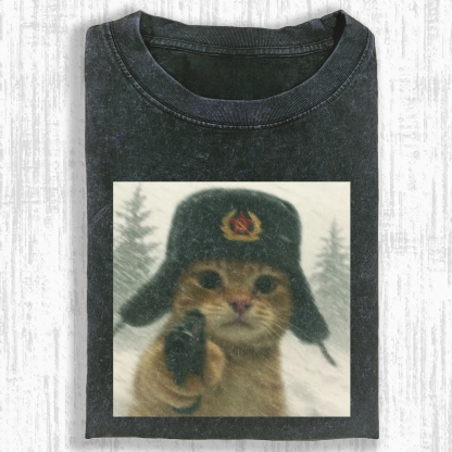 WACKY CAT  T-SHIRT-ComicClothe