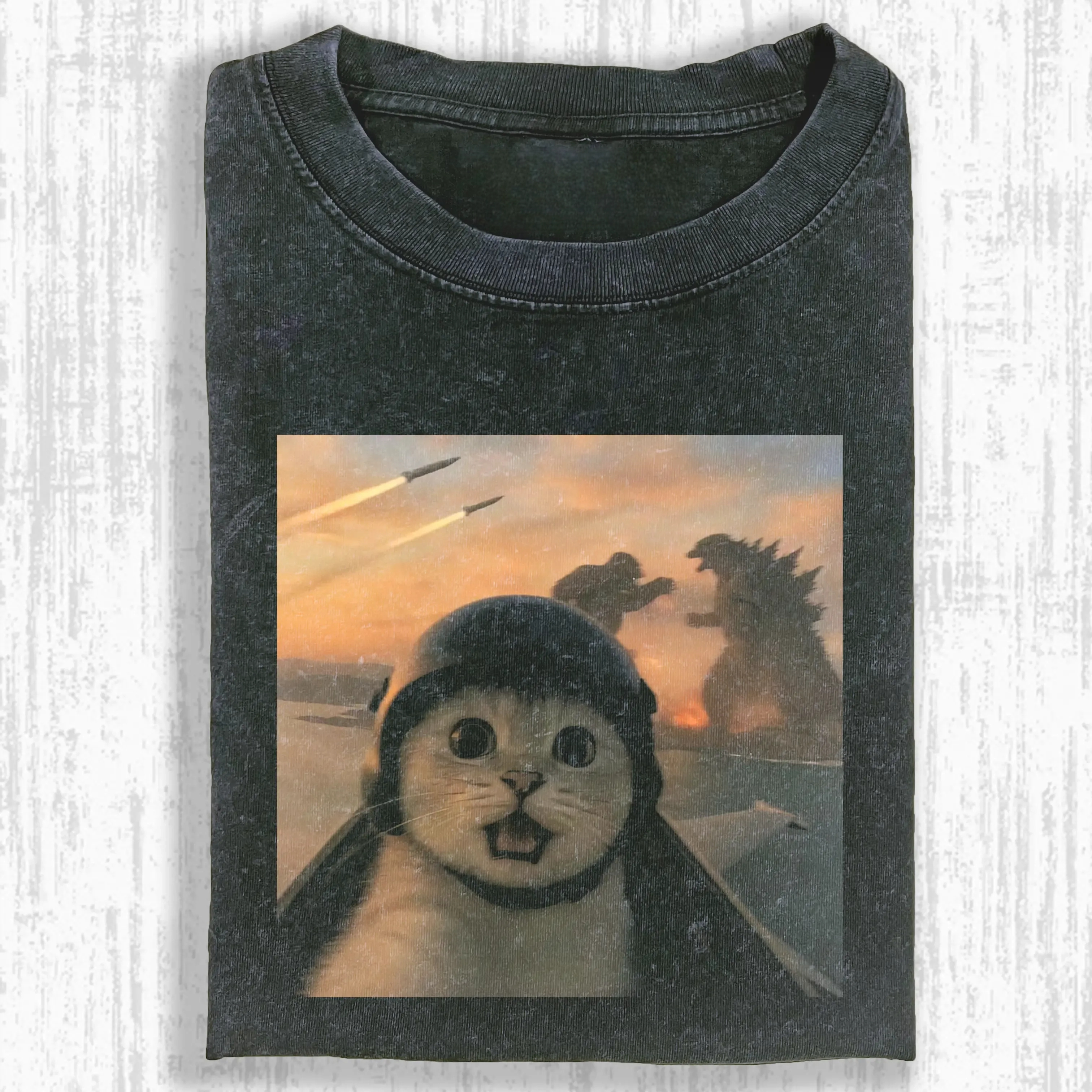 WACKY CAT  T-SHIRT-ComicClothe