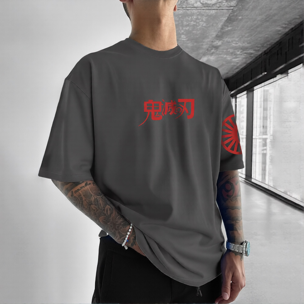 Unisex  Demon Slayer Anime Inspired Vintage T-Shirt