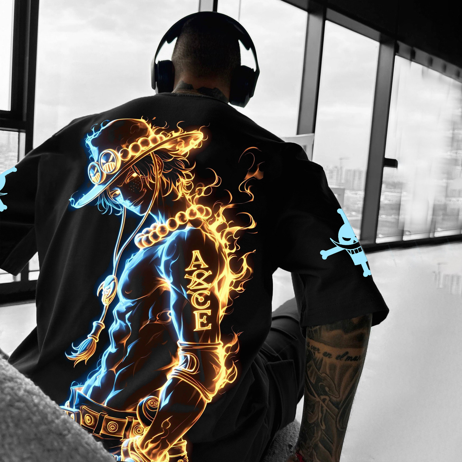 Unisex Anime Inspired Vintage T-Shirt