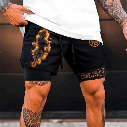 Unisex Casual Anime Streetwear Shorts